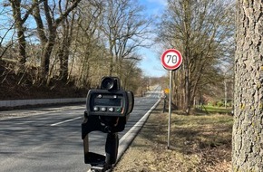 Polizeiinspektion Hildesheim: POL-HI: Geschwindigkeitskontrollen an der B6 in Astenbeck