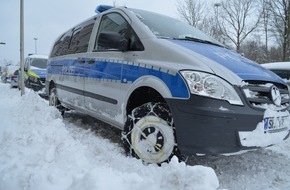 Polizeidirektion Flensburg: POL-FL: Schneechaos sorgt für Verkehrschaos