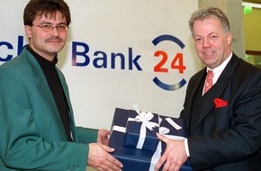 Deutsche Bank AG: Einmillionster Online-Kunde der Deutschen Bank 24