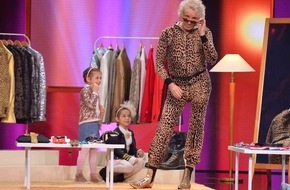 SAT.1: "Ich sehe aus wie eine Tiger-Wurst" - Thomas Gottschalk gibt in "Little Big Stars" am Sonntag sein Catwalk-Debüt