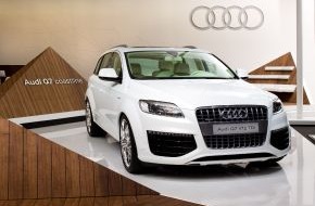 Audi AG: Design Miami/ 2008: Spektakulärer Ankerplatz für den Audi Q7 Coastline