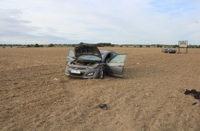 Polizei Düren: POL-DN: Unfall beim Überholen fordert drei Verletzte