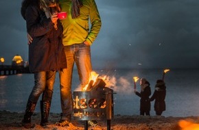 Ostsee-Holstein-Tourismus e.V.: Ostseeküste Schleswig-Holstein erstrahlt im "Lichtermeer"