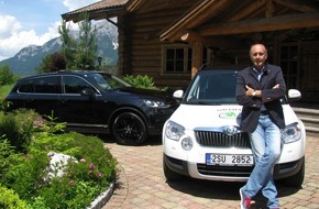 Skoda Auto Deutschland GmbH: Ein SKODA für den "König von Hockenheim" (BILD)