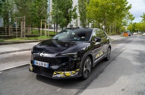 Aiways Automobile Europe GmbH: Finale Europa-Erprobung: Aiways U6 SUV-Coupé auf letzten Abnahmefahrten auf europäischen Straßen