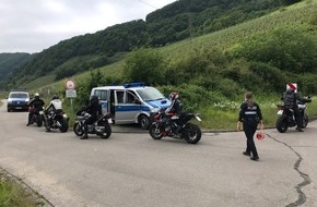 Polizeidirektion Wittlich: POL-PDWIL: Zweiradkontrolle am Piesporter Berg