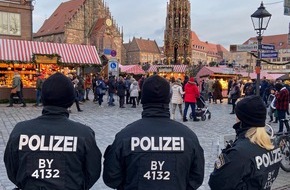 Polizeipräsidium Mittelfranken: POL-MFR: (1108) Sicher durch den Zauber der Weihnachtszeit - Das Polizeipräsidium Mittelfranken informiert über den Nürnberger Christkindlesmarkt