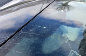 Kreispolizeibehörde Olpe: POL-OE: Windschutzscheibe durch Eisplatte gesplittert