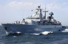 Presse- und Informationszentrum Marine: Flaggschiff "Bayern" auf Heimatkurs (mit Bild)