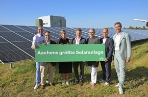 Grünenthal Group: Grünenthal: größte Solarstromanlage in Aachen geht ans Netz