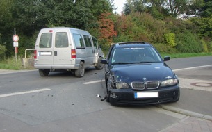 Polizeipräsidium Mainz: POL-PPMZ: Verkehrsunfall auf der L432 bei Hahnheim