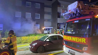 Feuerwehr Haan: FW-HAAN: Kellerbrand in einem Mehrfamilienhaus