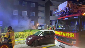 Feuerwehr Haan: FW-HAAN: Kellerbrand in einem Mehrfamilienhaus