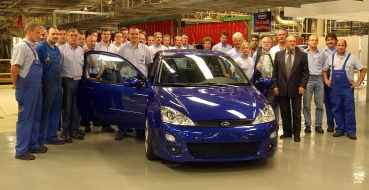 Ford-Werke GmbH: Neun Millionen Ford Fahrzeuge aus Saarlouis