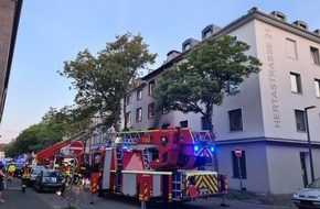 Feuerwehr Gelsenkirchen: FW-GE: Ergänzung zur Pressemitteilung von 08:12 Uhr, ausgedehnter Wohnungsbrand in Bulmke-Hüllen