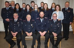 Freiwillige Feuerwehr der Stadt Bergen: FFW Bergen: Jahreshauptversammlung der Ortsfeuerwehr Diesten