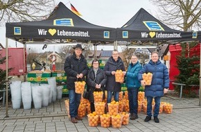 Edeka Südwest: Presse-Information: Orangen für die Bürgerstiftung Rheinau