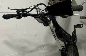 Polizeidirektion Landau: POL-PDLD: E-Bike aufgefunden - Eigent&uuml;mer gesucht
