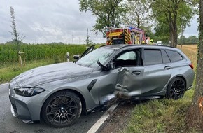 Polizei Coesfeld: POL-COE: Dülmen, Rorup, K12/ Probefahrt endet am Baum