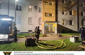 Feuerwehr München: FW-M: Wohnungsbrand (Forstenried-Fürstenried)