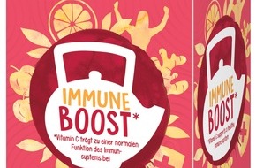 Teekanne GmbH & Co. KG: Pressemitteilung: TEEKANNE ORGANICS Immune Boost ist der neue Begleiter für die kalte Jahreszeit