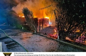 Feuerwehr München: FW-M: Nächtliche Suche nach einem Brand (Obersendling)