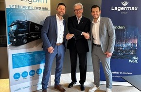 Lagermax Lagerhaus und Speditions AG: Lagermax beteiligt sich an Batterielogistik Spezialisten LogBATT in Deutschland