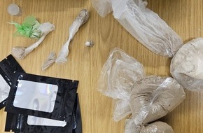 Bundespolizeidirektion Sankt Augustin: BPOL NRW: Drogenschmuggler mit über 100 Gramm Heroin, Kokain und Crystal Meth von gemeinsamer Streife der Bundespolizei und Königlichen Marechaussee festgenommen