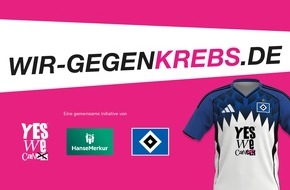 yeswecan!cer: "Wir gegen Krebs - Vorsorge kann Leben retten": HSV, HanseMerkur und yeswecan!cer machen sich gemeinsam stark für Krebsvorsorge