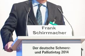 Deutsche Gesellschaft für Schmerzmedizin e.V.: "Wir brauchen einen Wertewandel in der Gesellschaft" / Schirrmacher plädiert für einen neuen Umgang mit der Ressource Alter
