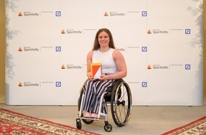 Sporthilfe: Interview mit Annabel Breuer, Paralympicssiegerin und "Sport-Stipendiat des Jahres" 2020: "Meine Auszeichnung ist wichtig für die ganze paralympische Bewegung"