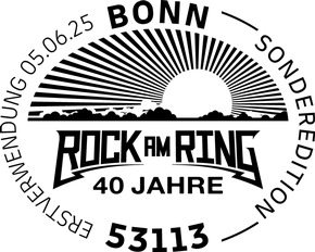 PM: 40 Jahre Rock am Ring: Deutsche Post gibt limitierte  Briefmarken-Sonderedition zum Jubiläum des legendären Festivals heraus