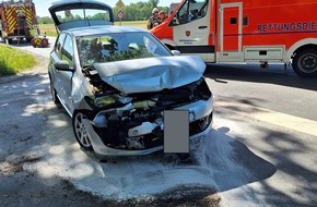 Feuerwehr Greven: FW-Greven: Verkehrsunfall mit einer verletzten Person