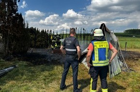 Kreisfeuerwehrverband Neunkirchen: FW LK Neunkirchen: Großalarm auf dem Galgenberg