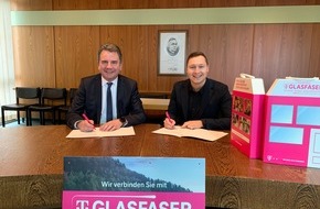 Deutsche Telekom AG: 8.500 Glasfaser-Anschlüsse für Bad Wörishofen Gartenstadt und Unteres Hart