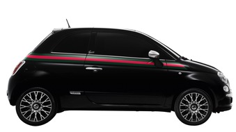 Fiat / Fiat Group Automobiles Switzerland SA: Fiat e Gucci annunciano la "500 by Gucci": è nata una nuova icona del design italiano