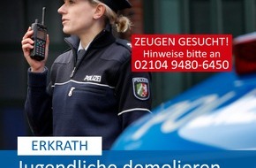 Polizei Mettmann: POL-ME: Sachbeschädigung an Verteilerkasten: Polizei sucht Zeugen und warnt! - Erkrath - 2002046