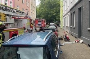 Feuerwehr Dortmund: FW-DO: K&uuml;chenbrand in Mehrfamilienhaus in der Dortmunder Nordstadt