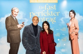 LEONINE Studios: Regensburg feiert mit Iris Berben und Heiner Lauterbach den perfekten Premierenabend / EIN FAST PERFEKTER ANTRAG / ab 26. Februar im Kino!
