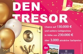 Viba sweets GmbH: Knack den Tresor - Nougat naschen und gewinnen / Das große Viba sweets Gewinnspiel zum 130-jährigen Jubiläum