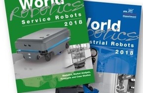 IFR - International Federation of Robotics: Globaler Roboter-Absatz in fünf Jahren verdoppelt - Weltroboterverband IFR legt Report 2018 vor