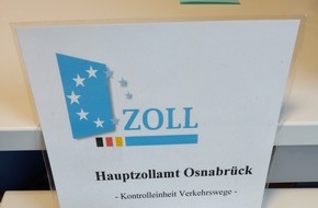 Hauptzollamt Osnabrück: HZA-OS: Mit Koks in der Unterhose auf Reisen; Osnabrücker Zoll schnappt Drogenschmuggler