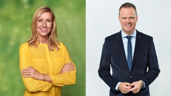 ZDF: "Mainz feiert!" - "ZDF-Fernsehgarten" zum Tag der Deutschen Einheit /  Andrea Kiewel und Christian Sievers melden sich live vom Rheinufer (FOTO)