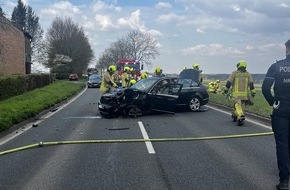 Polizei Aachen: POL-AC: Zwei Verletzte nach Unfall in Stolberg