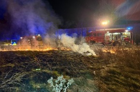 Freiwillige Feuerwehr der Stadt Bergen: FFW Bergen: Zwei Eins&auml;tze f&uuml;r die Ortsfeuerwehr Bergen am Abend