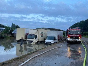 FW-Schermbeck: Unwettereinsätze der vergangenen Nacht