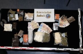 Polizeipräsidium Mittelfranken: POL-MFR: (192) Gruppe Rauschgifthändler festgenommen