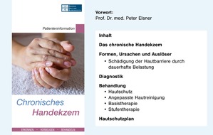 Deutsche Haut- und Allergiehilfe e.V.: Hautschutz: An jedes Waschbecken eine Handcreme