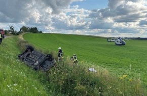 Polizeidirektion Wittlich: POL-PDWIL: Verkehrsunfall mit drei Schwerverletzten