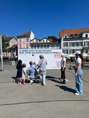 Communiqué: «Lausanne tient à la propreté de son environnement»